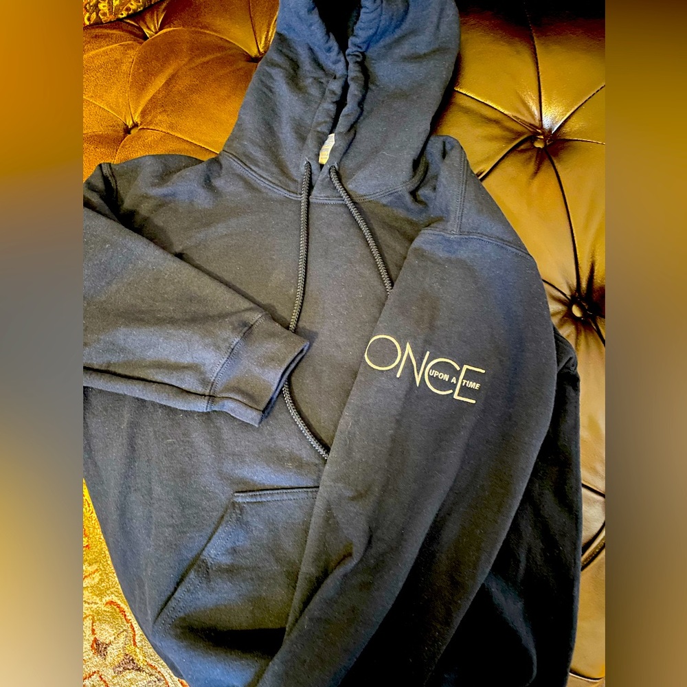 Once Upon A Time RARE crew hoodie OUAT Dark blue size s but runs big